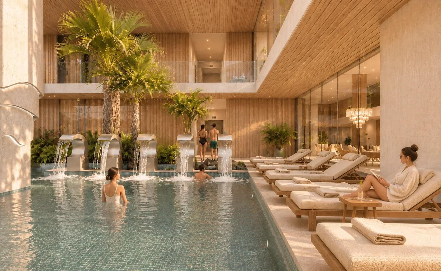 Building B - Double-Volume Pool